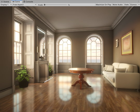 Living-Room in Unity